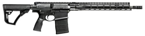 Daniel Defense 0215707258055 DD5 V3 *CA Compliant 7.62x51mm NATO 16" 10+1 Black Hard Coat Anodized Black Phosphate 6 Position w/SoftTouch Overmolding Stock Black Polymer Grip                          