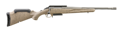 Ruger 46997 American II Ranch 243 Win 3+1 16.10" Cobalt Cerakote Spiral Threaded Barrel & Alloy Steel Receiver w/Picatinny Rail, Flat Dark Earth Splatter Fixed Synthetic Stock                         