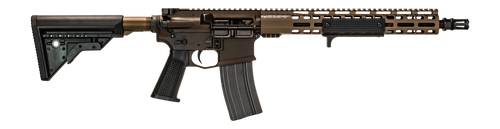 Griffin Armament MK2PATROLFDE-W MK2 Patrol 223 Wylde 30+1 14.50" Black Anodized Barrel, Tetra Brown Anodized Aluminum Receiver w/Picatinny Rail, M-LOK Handguard, Griffin Extreme Condition Black Polyme