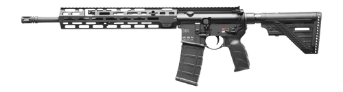 HK 81001033 MR556 A4 5.56x45mm 10+1 16.50" Black Barrel, Black Receiver w/Picatinny Rail, Black Polymer Stock, Black Polymer Grip, Ambidextrous                                                         