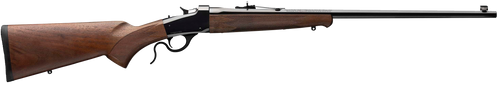 Winchester Repeating Arms 524100104 Model 1885 Low Wall Hunter Full Size 22 WMR 1rd 24" Brushed Polish Blued Octagon Barrel, Brushed Polish Blued Drilled & Tapped Steel Receiver, Satin Walnut Fixed St