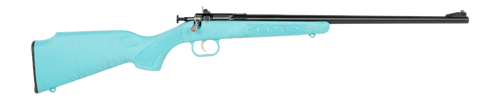Crickett KSA2346 My First Rifle Gen2 22 LR 1rd 16.10" Blued Single Shot Barrel, Drilled & Tapped Receiver, Blue w/Gold Webbing Fixed Synthetic Stock                                                    