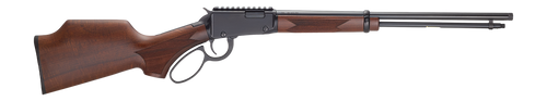 Henry H001PGC22M Bandit 22 WMR 12+1 18.50" Blued Threaded Barrel, Black Aluminum Receiver w/Picatinny Rail, American Walnut Monte Carlo Stock                                                           