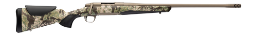 Browning 036138227 X-Bolt 2 Speed 7mm Rem Mag 3+1 26" Smoked Bronze Cerakote Fluted Threaded Barrel Smoked Bronze Cerakote & Steel Drilled & Tapped Receiver, Kryptek Obskura Transitional Camo Adj Vari