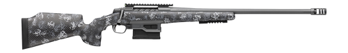 Browning 0360812006 X-Bolt 2 Pro LR SPR 22 Creedmoor 5+1 18" Carbon Gray Cerakote Spiral Fluted Threaded Barrel & Steel Picatinny Rail Receiver, Picatinny Rail Forend, Urban Carbon Ambush McMillan Gam