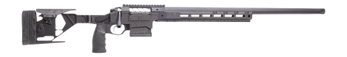Seekins Precision 11710511F Havak Hit Pro M3 22 Creedmoor 24" Black Heavy Contour Threaded Barrel, Black Armorer Anodized Aluminum Receiver w/Picatinny Rail, Arca Rail Forend, Adjustable Folding Black