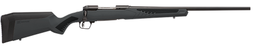 Savage Arms 57173 110 Hunter Full Size 6.5 Creedmoor 4+1 24" Matte Black Button-Rifled Barrel, Matte Black Drilled & Tapped Carbon Steel Receiver, Adj AccuStock Matte Gray Synthetic Stock, Right Hand 