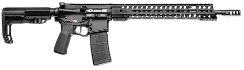 Patriot Ordnance Factory 02039 Renegade +  5.56x45mm NATO 30+1, 13.75" Steel Threaded Barrel, Black Aluminum Receiver                                                                                   