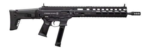 Grand Power 810091156094 Stribog SP9A3G 9mm Luger 16" Black Barrel, Black Receiver, Polymer Stock & Grip                                                                                                