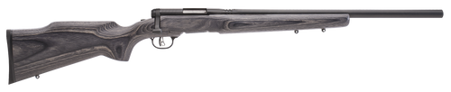 Savage Arms 96970 B.MAG  Full Size 17 WSM 8+1 22" Matte Black Heavy Barrel, Matte Black Drilled & Tapped Carbon Steel Receiver, Satin Gray Varmint Beavertail Laminate Stock, Right Hand                
