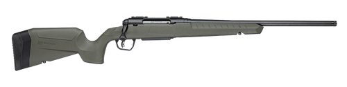 Savage Arms 33113 Axis 2  22-250 Rem 4+1 20" Matte Black Carbon Steel Threaded Barrel, Drilled & Tapped Receiver, OD Green Fixed w/Pistol Grip Synthetic Stock, Right Hand                              