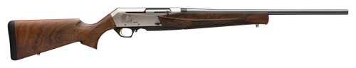 Browning 031047211 BAR MK3 Full Size 243 Win 4+1 22" Blue Polished Sporter Barrel, Drilled & tapped Engraved Satin Nickel Aluminum Receiver, Fixed Oiled Turkish Walnut Stock, Right Hand               