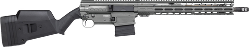 CMMG 38A530CTNG Dissent BR3 308 Win 10+1 16.10" Black Nitride Threaded Barrel, Tungsten Cerakote Aluminum Receiver w/Picatinny Rail, M-LOK Handguard, Magpul SGA Black Polymer Stock, Ambidextrous      
