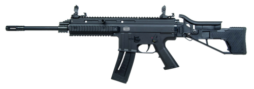 Mauser Rimfire 4150013CA M-15 *CA Compliant 22 LR Caliber with 10+1 Capacity, 16.50" Barrel, Black Metal Finish & Side Folding Adjustable Cheekrest Black Stock Right Hand (Full Size)                  