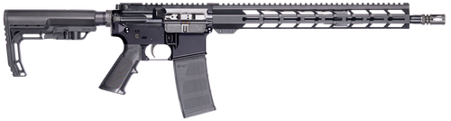 Patriot Ordnance Factory 02316  P-15 Base 5.56 NATO 10+1 16.50" Black Anodized A2 Style Grip                                                                                                            