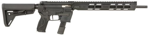 Smith & Wesson 13797 Response  9mm Luger 23+1 (2) 16.50" Threaded Steel Barrel, M-LOK Handguard, Interchangeable Backstrap Grip, Flat Face Trigger, Interchangeable FLEXMAG Mag Well Adapter (2)        