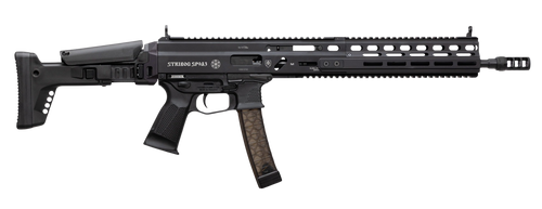 Grand Power 810091158005 Stribog SP9A3 9mm Luger 30+1 16" Black Barrel, Picatinny Rail Receiver & Grip                                                                                                  
