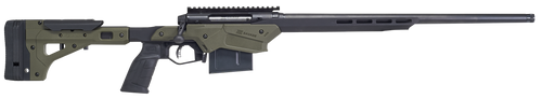 Savage Arms 57550 Axis II Precision 243 Win 10+1 22", Matte Black Barrel/Rec, OD Green Adjustable MDT Aluminum Chassis, Polymer Grip                                                                    