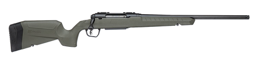 Savage Arms 33112 Axis 2  22 Creedmoor 4+1 20" Matte Black Carbon Steel Threaded Barrel, Drilled & Tapped Receiver, OD Green Fixed w/Pistol Grip Synthetic Stock, Right Hand                            
