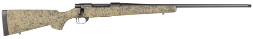 Howa HHS43533 M1500 HS Precision 300 PRC 3+1 24" Threaded Barrel, Black Steel Receiver, Green w/Black Webbing HS Precision Synthetic Stock                                                              