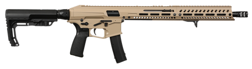 Patriot Ordnance Factory 02062 Phoenix  9mm 10+1 16.50" Flat Dark Earth Cerakote Picatinny Rail                                                                                                         