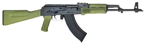 Riley Defense Inc RAK102G RAK  7.62x39mm 30+1 16.25" Black Nitride Threaded Barrel, Black Oxide Mil-Spec Receiver, Fixed Army Green Polymer, Stock OD Green Polymer Grip                                