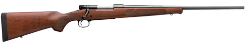 Winchester Guns 535200226 Model 70 Featherweight 270 Win 5+1 Cap 22" Brushed Polish Blued Rec/Barrel Satin Walnut Fixed with Feather Checkering Stock Right Hand with MOA Trigger System (Full Size)    