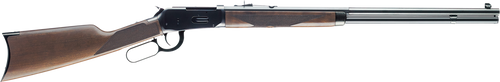 Winchester Guns 534178117 Model 94 Sporter 38-55 Win Caliber with 8+1 Capacity, 24" Barrel, Brushed Polish Blued Metal Finish & Satin Black Walnut Fixed Straight Grip Stock Right Hand (Full Size)     