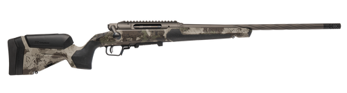 Savage Arms 32818 Impulse Core Hunter Pro Full Size 7mm BC 3+1 20" Heavy Sporter Threaded Barrel, Carbon Steel Drilled & Tapped Receiver, Savage Woodland Camo AccuStock w/AccuFit V2 Synthetic Stock   