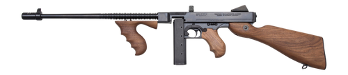 Thompson T550D 1927A-1 Lightweight Carbine 45 ACP 20+1/50+1 16.50" Blued Aluminum Alloy Barrel & Receiver, Walnut Grain Fixed Stock & Grip                                                              