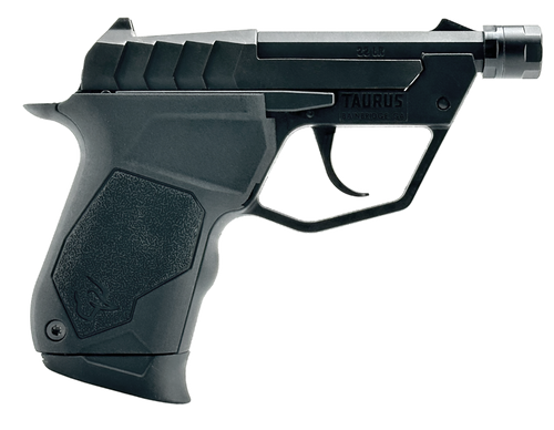 Taurus 1-22TUC131-TH 22TUC  Micro Compact Frame 22 LR 9+1 3.10" Black Threaded Barrel, Matte Black Stainless  Steel Slide, Black Polymer Frame                                                          
