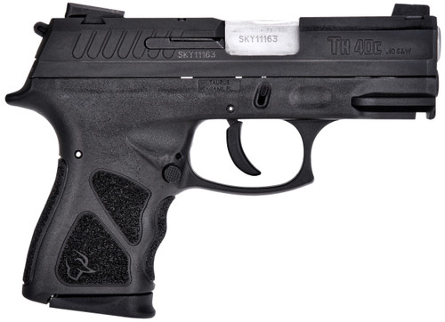 Taurus 1TH40C031 THc  Compact 40 S&W 15+1/11+1 3.54" Matte Stainless Steel, Barrel Matte Black Serrated Slide, Black Polymer Frame w/Picatinny Rail, Black Finger Grooved Polymer Grip, Right Hand      