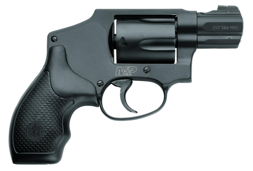 Smith & Wesson 103072 M&P 340  357 Mag Or 38 S&W Spl +P 5 Shot  1.88" Black Barrel, PVD Cylinder  Black, Scandium Alloy J-Frame, XS Sights 24/7 Tritium Night Front Sight                               