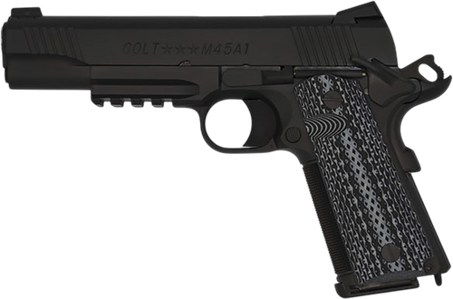 Colt Mfg O1070CQBB Custom Carry CQB 45 ACP 7+1 5" National Match Barrel, Carbon Steel Frame w/Picatinny Rail                                                                                            