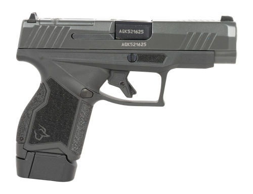 Taurus 1-GX4XLP94GR GX4XL T.O.R.O. 9mm Luger 13+1 3.71" Black DLC Barrel, Graphene Cerakote Alloy Steel Optic Ready/Serrated Slide, Matte Black Stainless Steel Frame, Interchangeable Backstrap Grip   