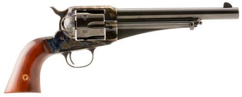 Taylors & Company 550378 1875 Army Outlaw Uberti Large 357 Mag/38 Special 6 Shot 7.50" Blued Round Barrel & Cylinder, Color Case Hardened Steel Frame, Walnut Grip. Exposed Hammer                      