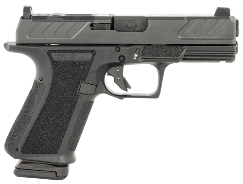 Shadow Systems SS-1306-B MR920 Foundation 9mm Luger 15+1 4" Black Nitride barrel, Black Nitride Optic Ready/Serrated Slide, Black Polymer Frame w/Beavertail & Picatinny Rail, Ambidextrous, *Blemished 
