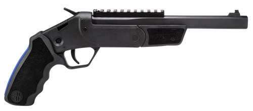 Rossi SSPB9-BKKIT Brawler  45 Colt (LC)/410 Gauge 1rd 9", Black, Textured Rubber Grips,  Optics Mount, Include Holster                                                                                  