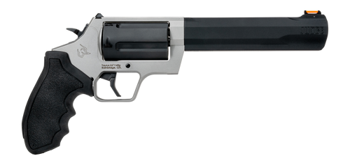 Taurus 2-JUDGE65 Judge  45 Long Colt/410 Gauge 5 Shot 6.50" Stainless Steel Barrel & Frame, Black Stainless Steel Cylinder, Black Rubber Grip, Transfer Bar Safety                                      