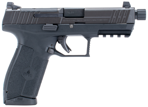 IWI US M9ORP10T MASADA Tactical 9mm Luger 10+1 4.60" Black Button Rifled/Threaded Steel Barrel/Black Optic Ready/Serrated Slide/Black Polymer Frame w/Picatinny Rail/Black Polymer Grips Ambidextrous   