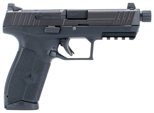 IWI US M9ORP17T MASADA Tactical 9mm Luger 17+1 4.60" Black Button Rifled/Threaded Steel Barrel/Black Optic Ready/Serrated Slide/Black Polymer Frame w/Picatinny Rail/Black Polymer Grips Ambidextrous   