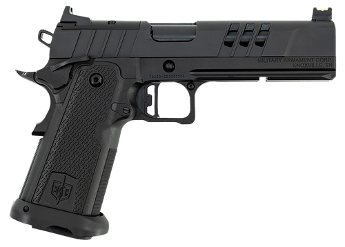 MAC 12500011 9 DS-D 9mm Luger 17+1 5" Black QPQ Bull Barrel, QPQ Tenifer Cerakote Optic Cut/Serrated Steel Slide, QPQ Tenifer Cerakote Steel Frame w/Accessory Rail & Beavertail                        