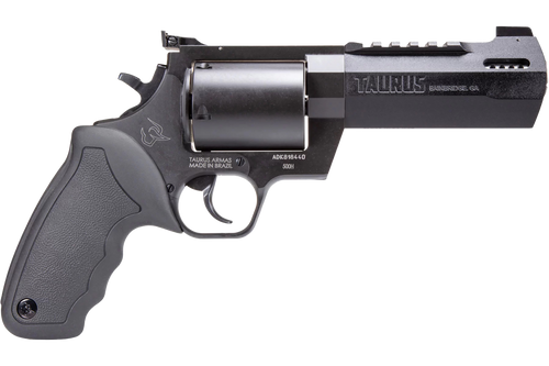 Taurus 2500051RH Raging Hunter  Large Frame 500 S&W Mag 5rd 5.12" Black Ported/Target Crown Barrel, Matte Black Oxide Cylinder, Black Steel Frame, Black Rubber Grip                                    