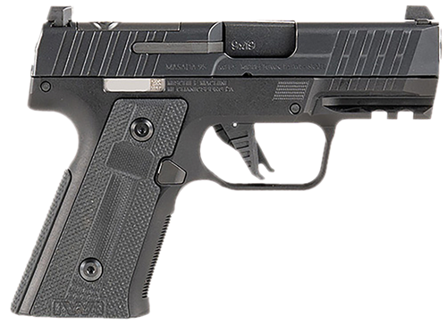 IWI US M9SLIM10CE MASADA Slim Commander Elite Compact Frame 9mm Luger 10+1 3.40" Black Button-Rifled Barrel, Black Optic Ready/Serrated Steel Slide, Black Aluminum Frame w/Picatinny Rail, Polymer Grip
