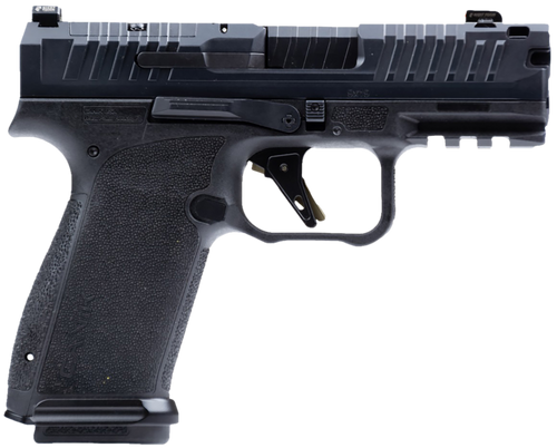 Canik HG8328N Mete MC9 Prime 9mm Luger 17+1 3.64" Black Nitride Compensated Barrel, Black Nitride Integrated Compensator/Optic Ready/Serrated Steel Slide, Black Polymer Frame w/Picatinny Rail         