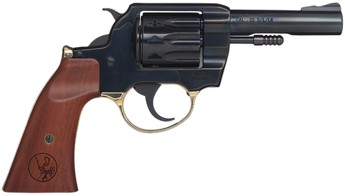 Henry H016GD Golden Boy  22 LR 10 Shot 4" Blued Steel Barrel, Cylinder, Blued Polished Steel Frame, Walnut Gunfighter Grip, Transfer Bar Safety, Exposed Hammer                                         