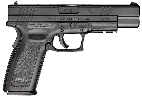 Springfield Armory XD9621 XD Tactical *CA Compliant 45 ACP 10+1 5" Black Steel Barrel, Black Melonite Long/Serrated Steel Slide, Black Polymer Frame w/Picatinny Rail                                   