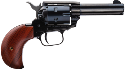 Heritage Mfg RR22MB3BH Rough Rider  22 LR/22 WMR 6 Shot, 3.50" Black Steel Barrel, Cylinder & Zinc Alloy Frame, Cocobolo Bird Head Grip, Hammer/Thumb Safety, Exposed Hammer                            