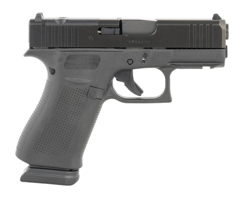 Glock UX4350203FRMOS G43X MOS 9mm Luger 15+1 3.41" Black GMB Barrel, Black Steel Serrated w/Optic Slide, Black Polymer Frame w/Accessory Rail, Ambidextrous, USA Made                                   