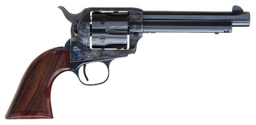 Cimarron AR401 Arizona Ranger  357 Mag 6 5.50" Blue w/Engraved "Arizona Ranger" Steel Barrel, Blued Cylinder Color Case Hardened Steel Frame, Checkered Walnut Grip, Exposed Hammer                     
